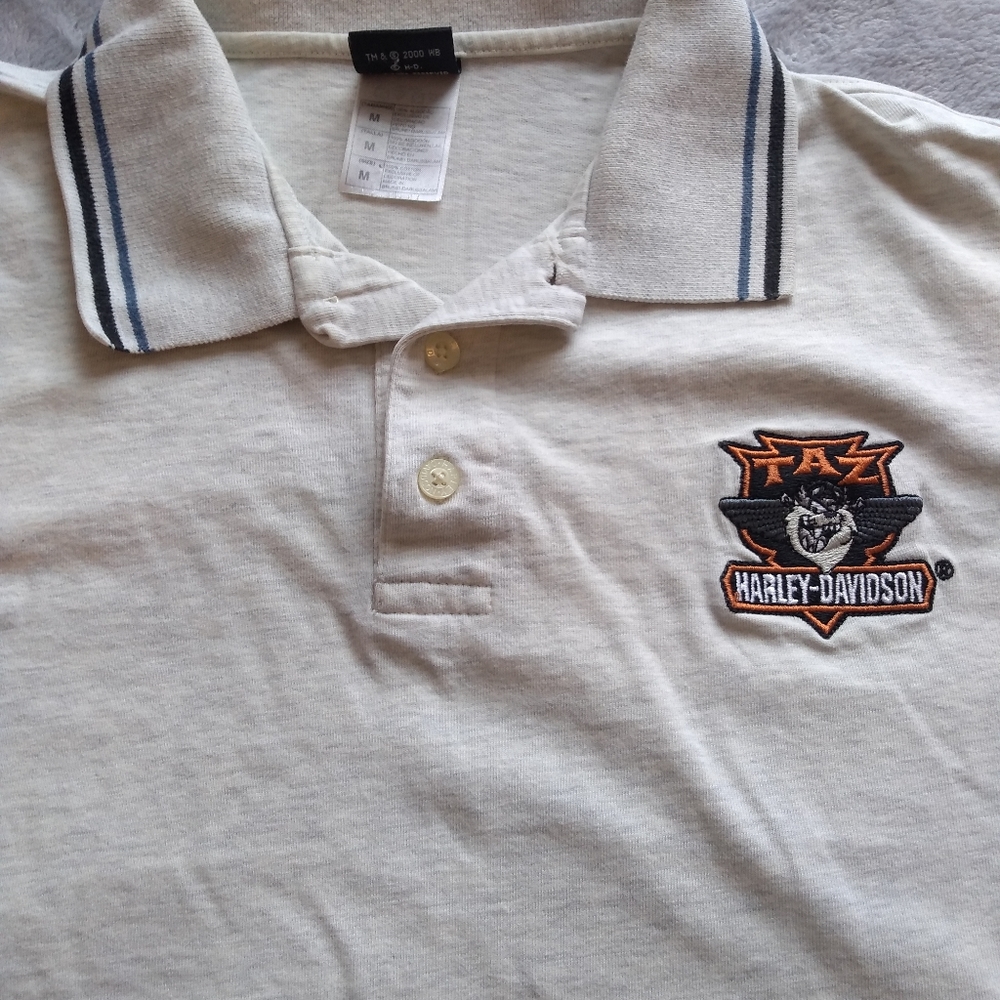 Harley Davidson x Looney Tunes Polo Shirt